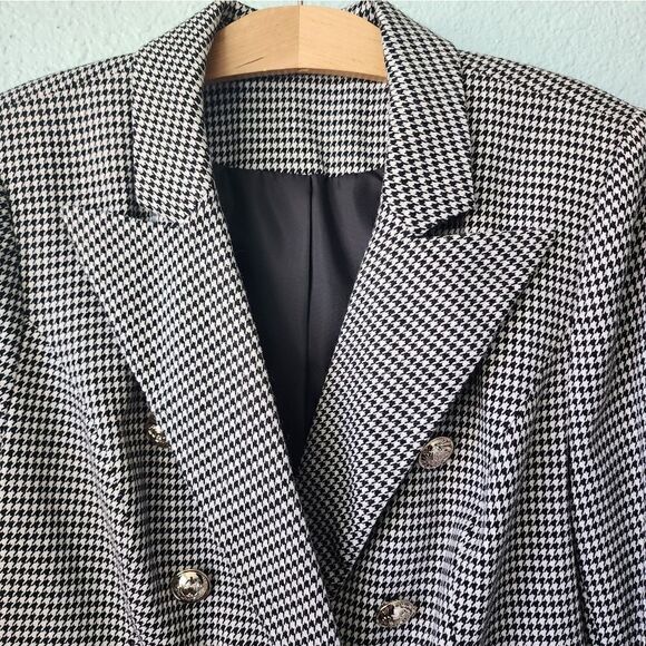 Venus double breasted silver button sport coat/blazer - Picture 5 of 13
